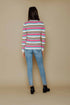Len-Slim Rib Crew Pullover